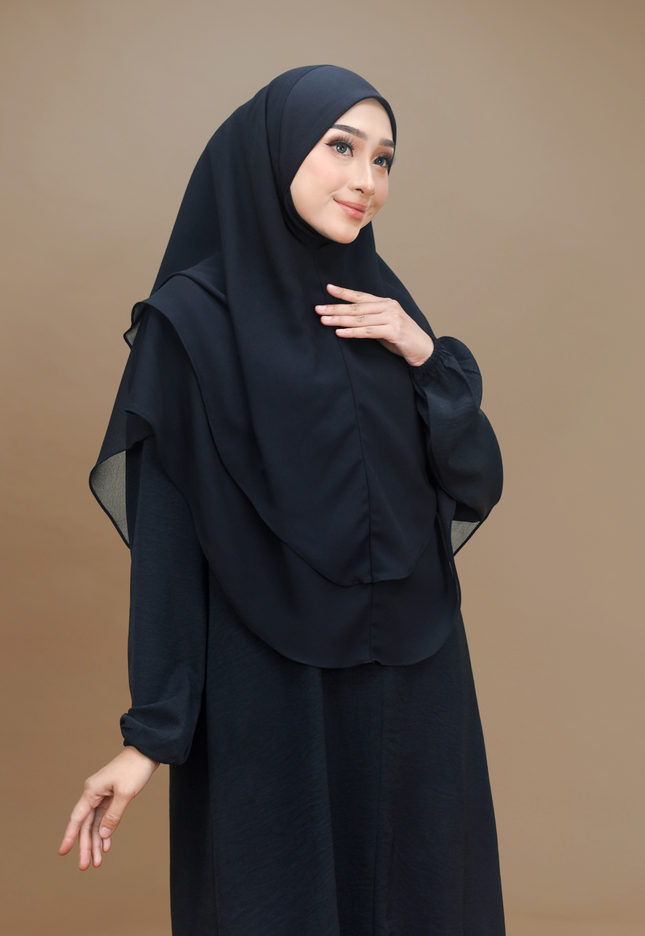 Faraza Zahra Jubah Seluar Umrah Hajj - Ironless