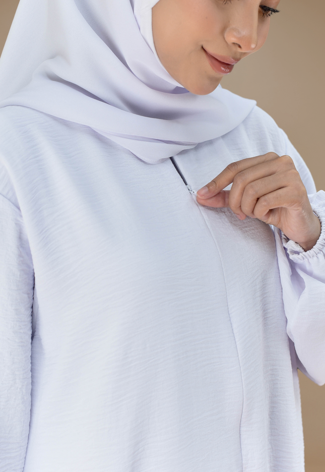 Faraza Zahra Jubah Seluar Umrah Hajj - Ironless
