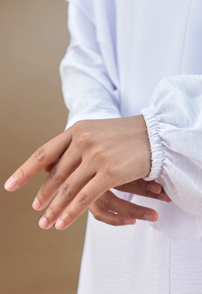 Faraza Zahra Jubah Seluar Umrah Hajj - Ironless