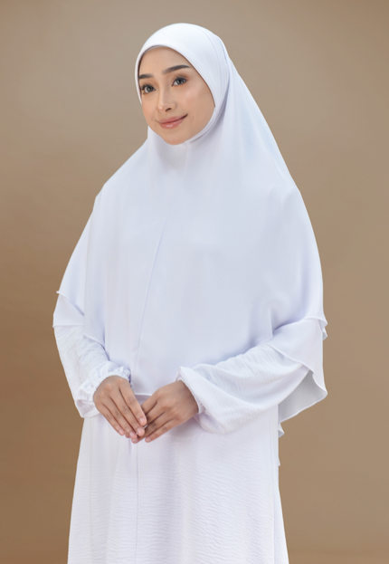 Faraza Zahra Jubah Seluar Umrah Hajj - Ironless