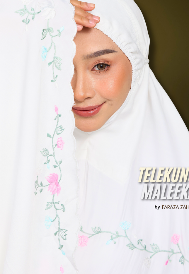 Faraza Zahra | Telekung Maleeka - Lembut dan Selesa