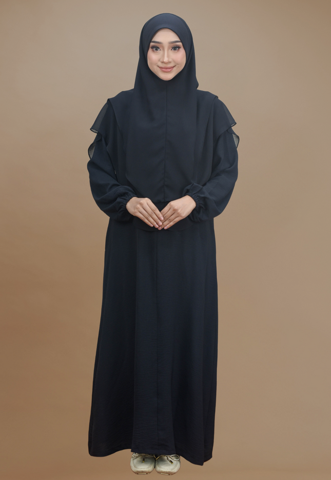 Faraza Zahra Jubah Terus Umrah - Ironless