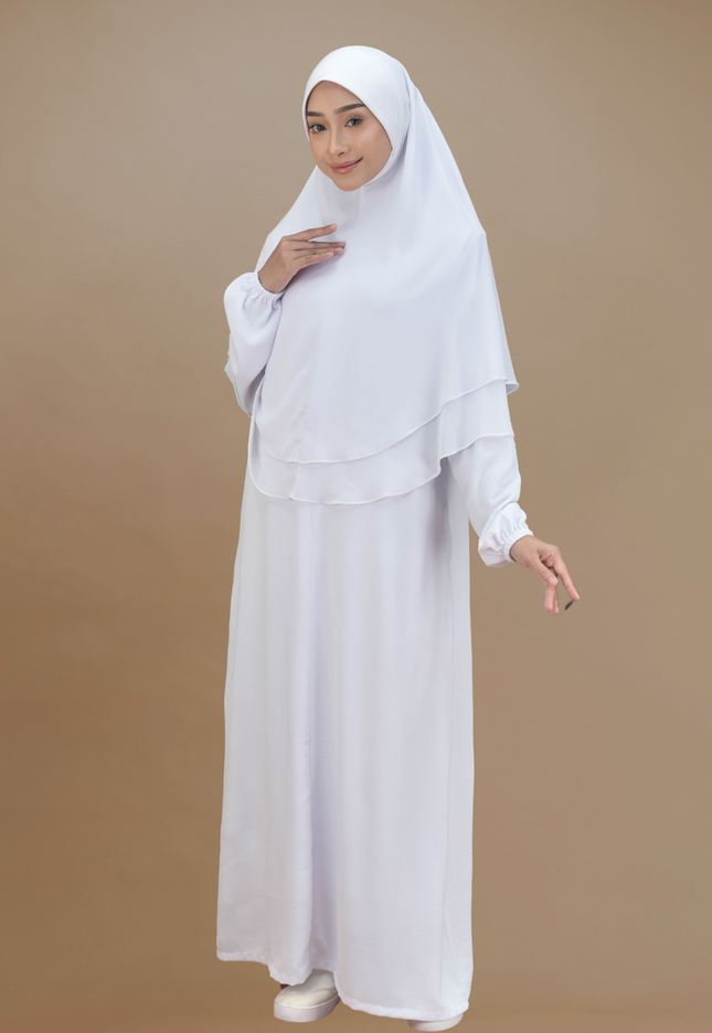 Faraza Zahra Jubah Terus Umrah - Ironless