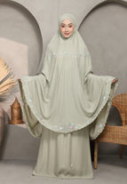 Sage Green / Cotton / Medium (Below 149cm)