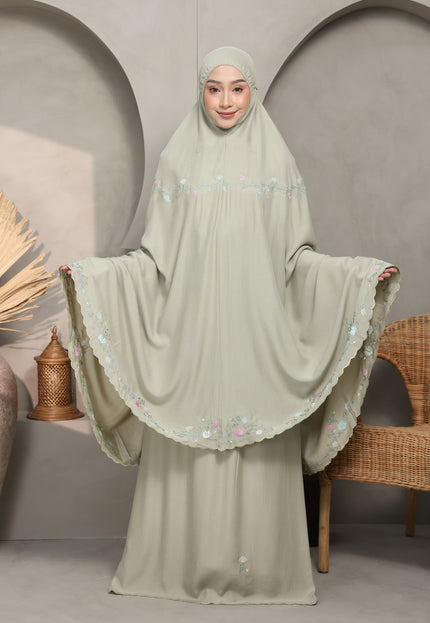 Faraza Zahra | Telekung Maleeka - Lembut dan Selesa