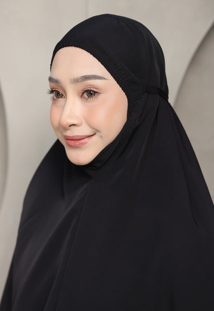 Faraza Zahra Telekung Nawal-Black