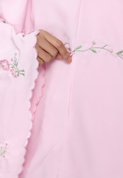 Faraza Zahra Telekung Rosella in Pink