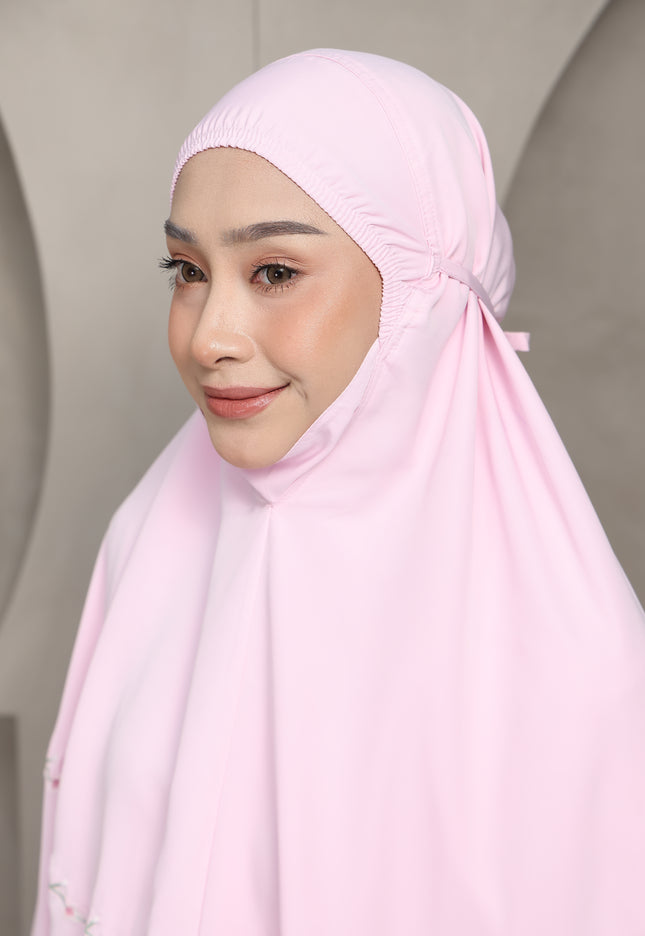 Faraza Zahra Telekung Rosella in Pink