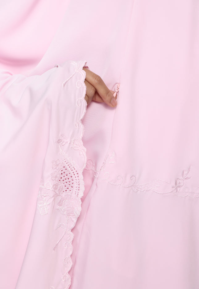 Faraza Zahra Telekung Lateefa-Pink