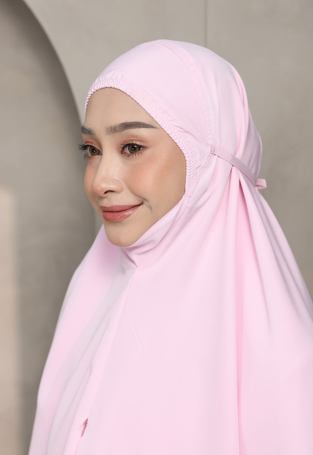 Faraza Zahra Telekung Nawal-Pink