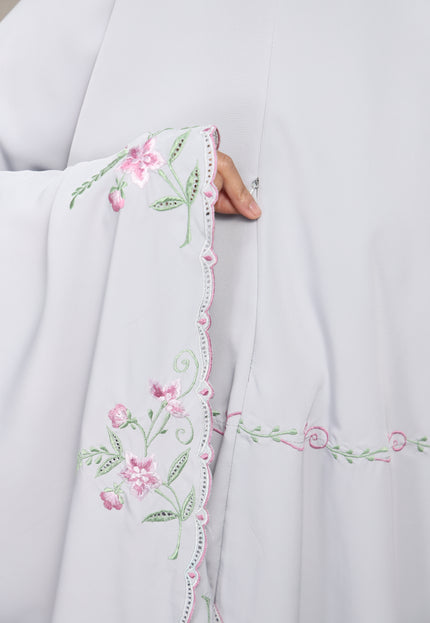 Faraza Zahra Telekung Nawal-Grey