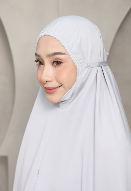 Faraza Zahra Telekung Nawal-Grey