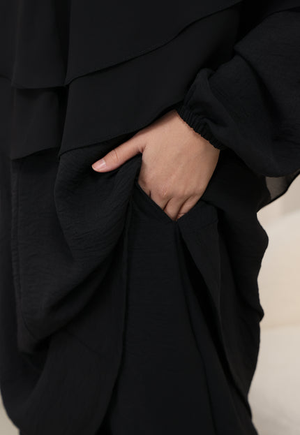 Faraza Zahra Jubah Seluar Umrah Hajj - Ironless