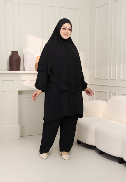Faraza Zahra Jubah Seluar Umrah Hajj - Ironless