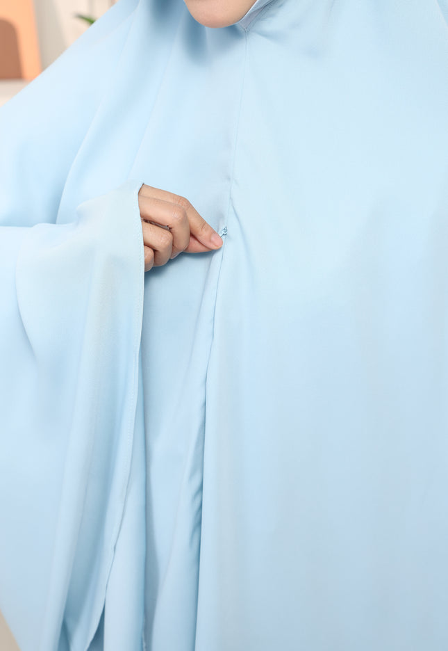 Faraza Zahra Mini Telekung Sumayyah in White (Putih)