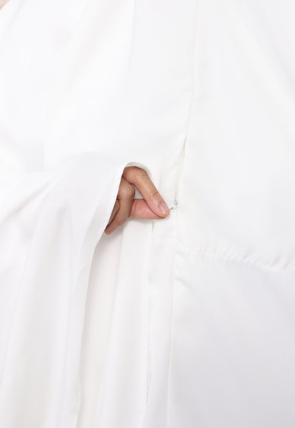 Faraza Zahra Mini Telekung Sumayyah in White (Putih)