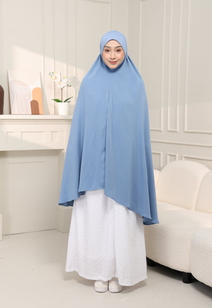 Faraza Zahra Mini Telekung Sumayyah in White (Putih)