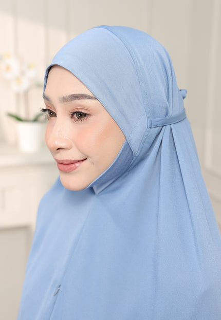 Faraza Zahra Mini Telekung Sumayyah in White (Putih)