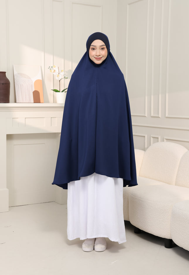 Faraza Zahra Mini Telekung Sumayyah in White (Putih)