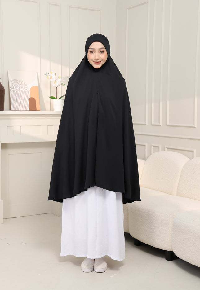 Faraza Zahra Mini Telekung Sumayyah in White (Putih)