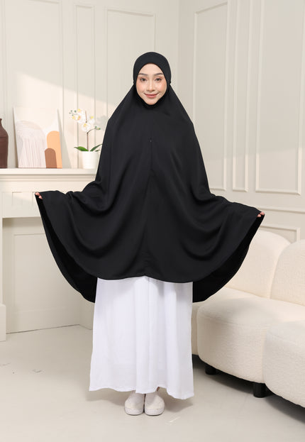 Faraza Zahra Mini Telekung Sumayyah in White (Putih)