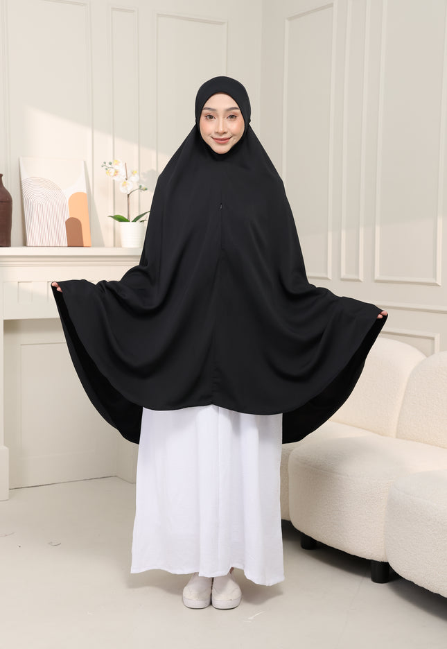Faraza Zahra Mini Telekung Sumayyah in White (Putih)