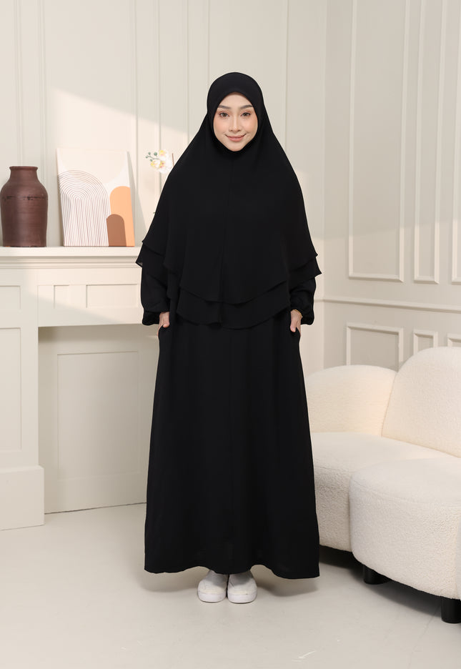 Faraza Zahra Jubah Terus Umrah - Ironless