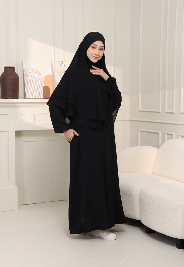 Faraza Zahra Jubah Terus Umrah - Ironless