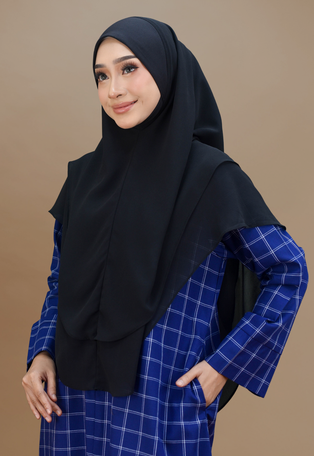 Faraza Zahra Jubah Bahaman Wanita in Royal Blue