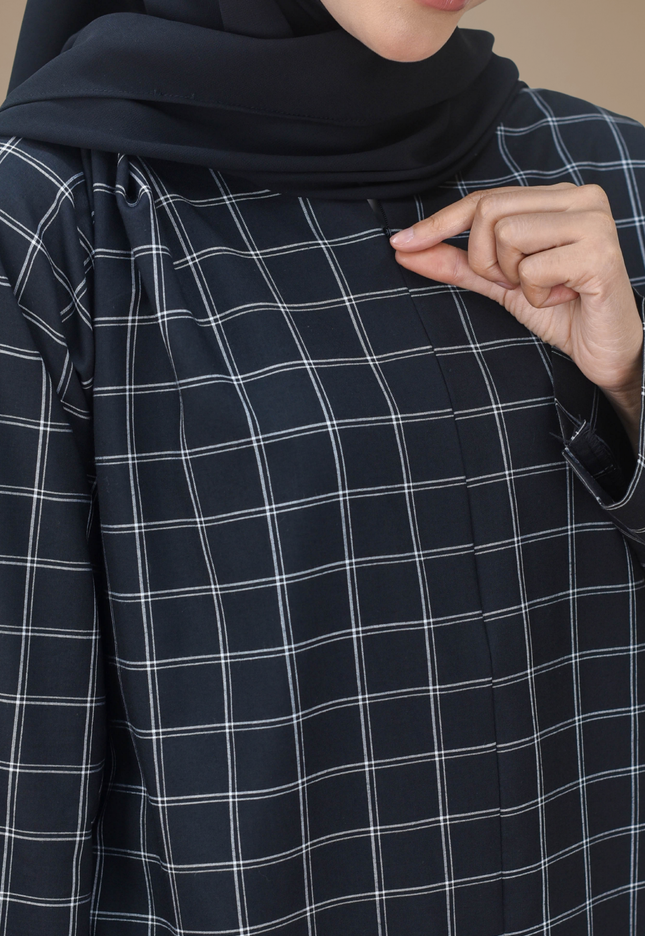 Faraza Zahra Jubah Bahaman Wanita in Black(Hitam)