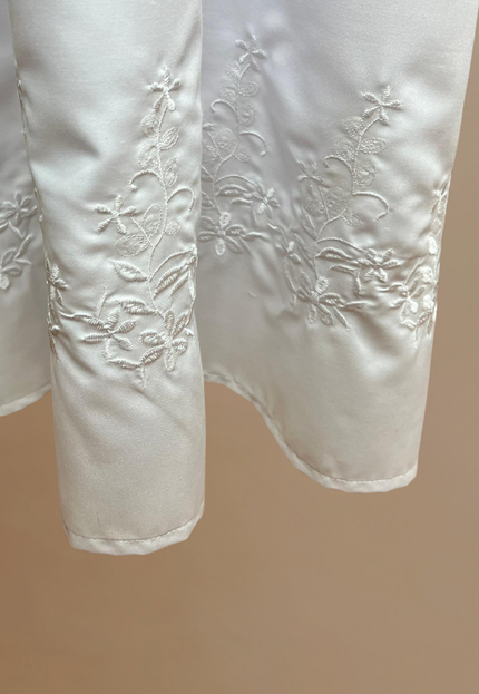 Faraza Zahra Jubah Terus Umrah -  Sulam Bunga
