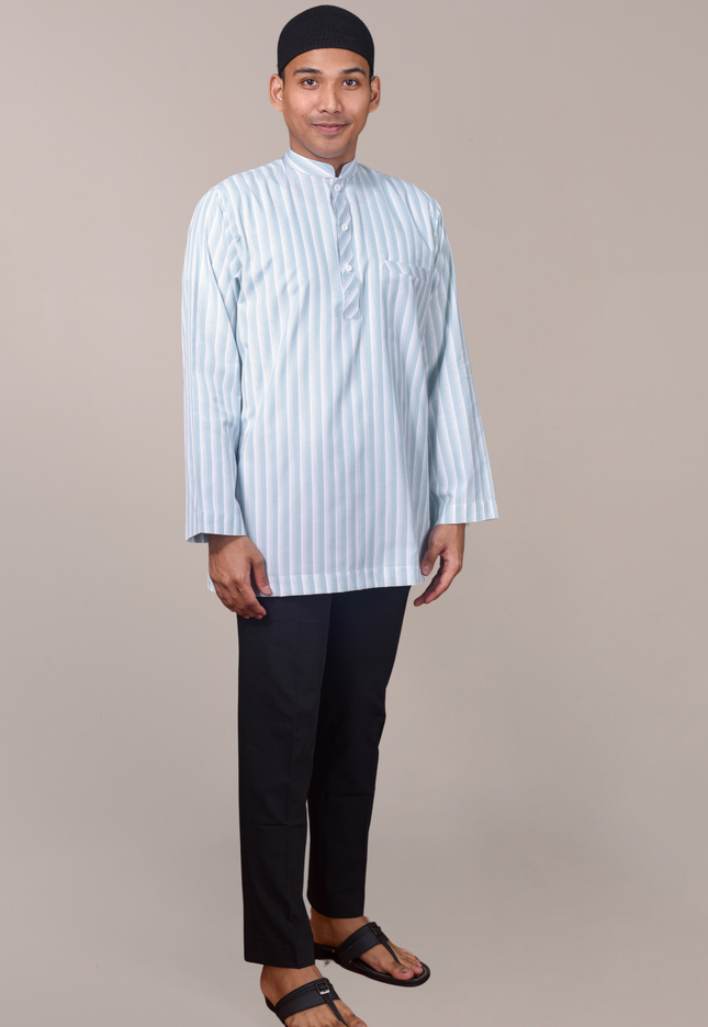 Faraza Zahra Kurta Safwan in Turqoise