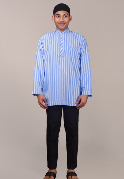 Faraza Zahra Kurta Safwan in Blue