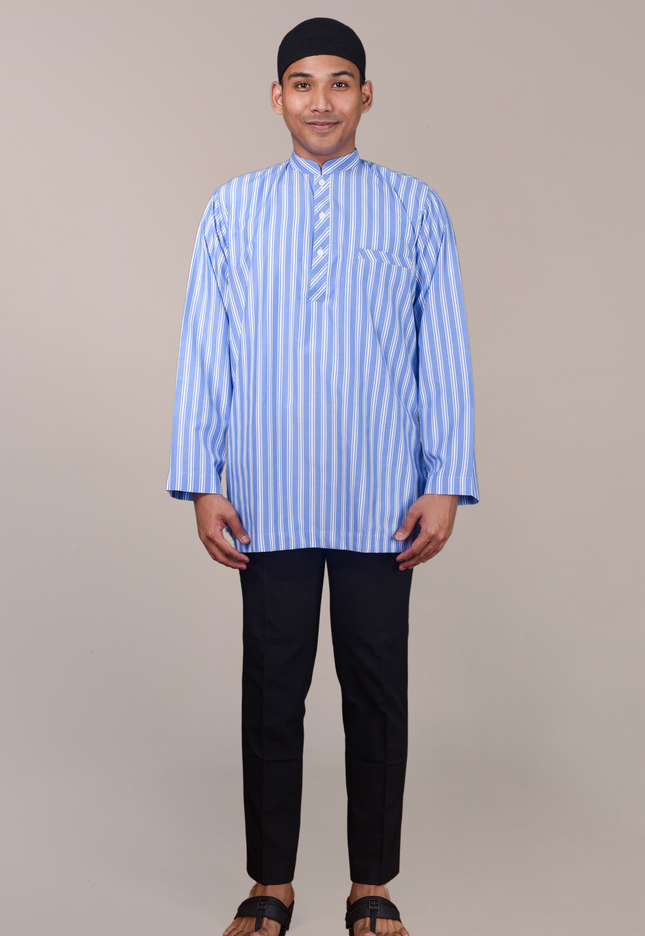 Faraza Zahra Kurta Safwan in Blue