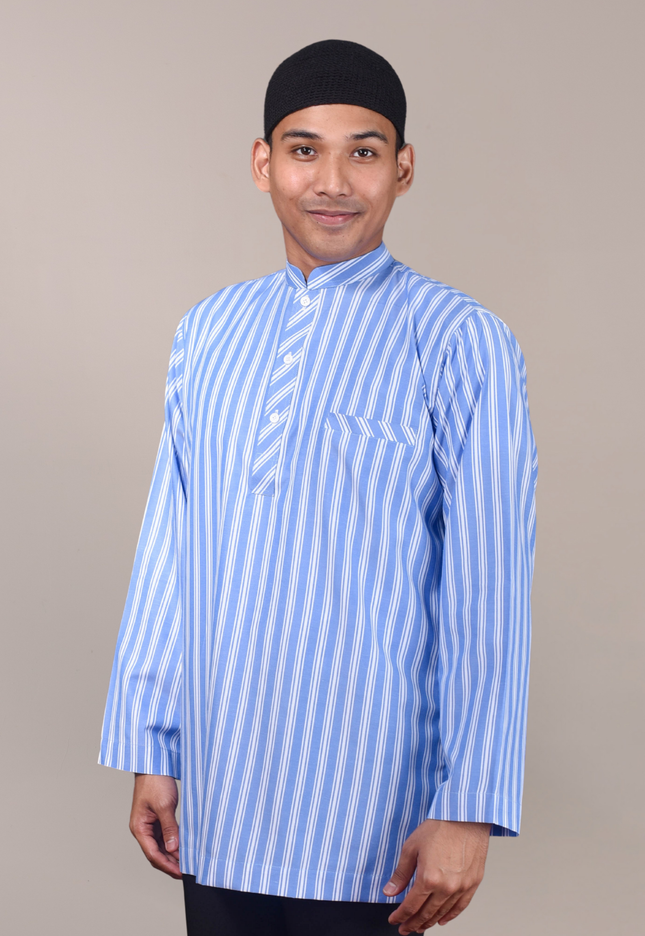 Faraza Zahra Kurta Safwan in Blue