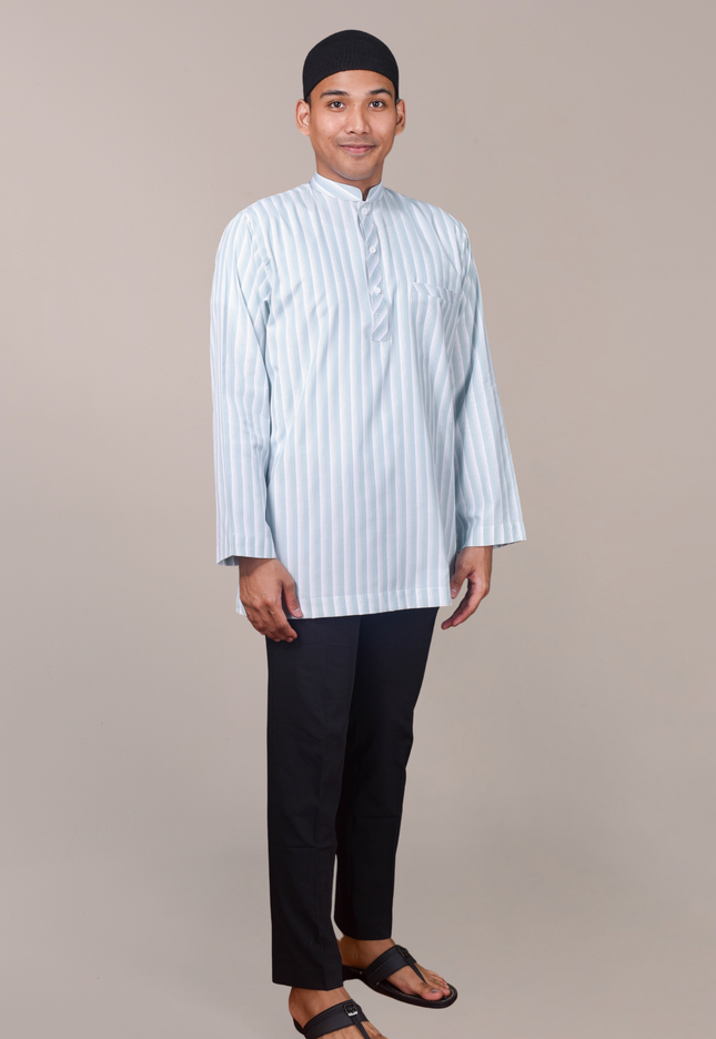 Faraza Zahra Kurta Safwan in Turqoise