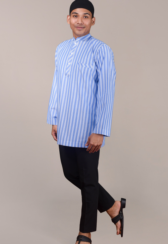 Faraza Zahra Kurta Safwan in Blue