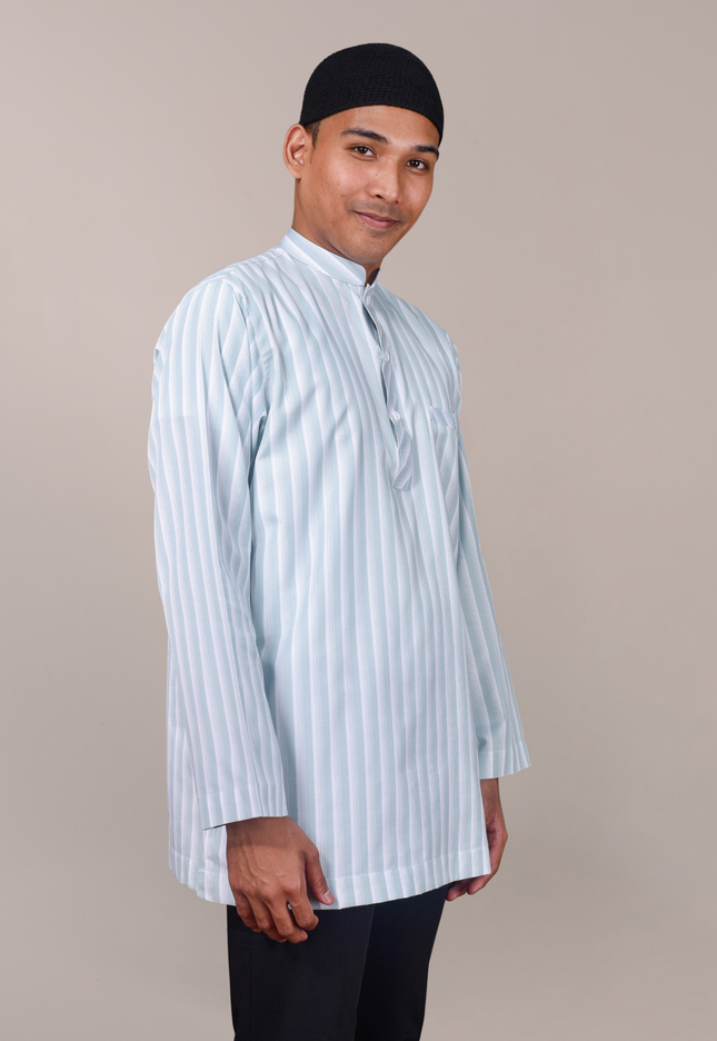 Faraza Zahra Kurta Safwan in Turqoise