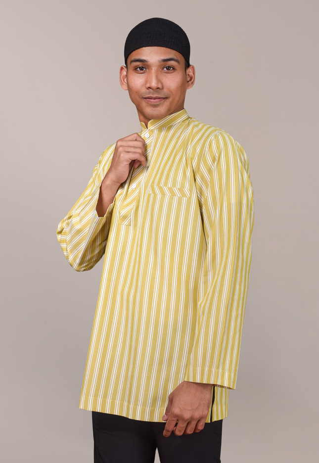 Faraza Zahra Kurta Safwan in Yellow