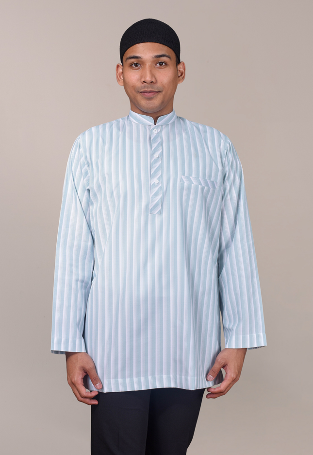 Faraza Zahra Kurta Safwan in Turqoise