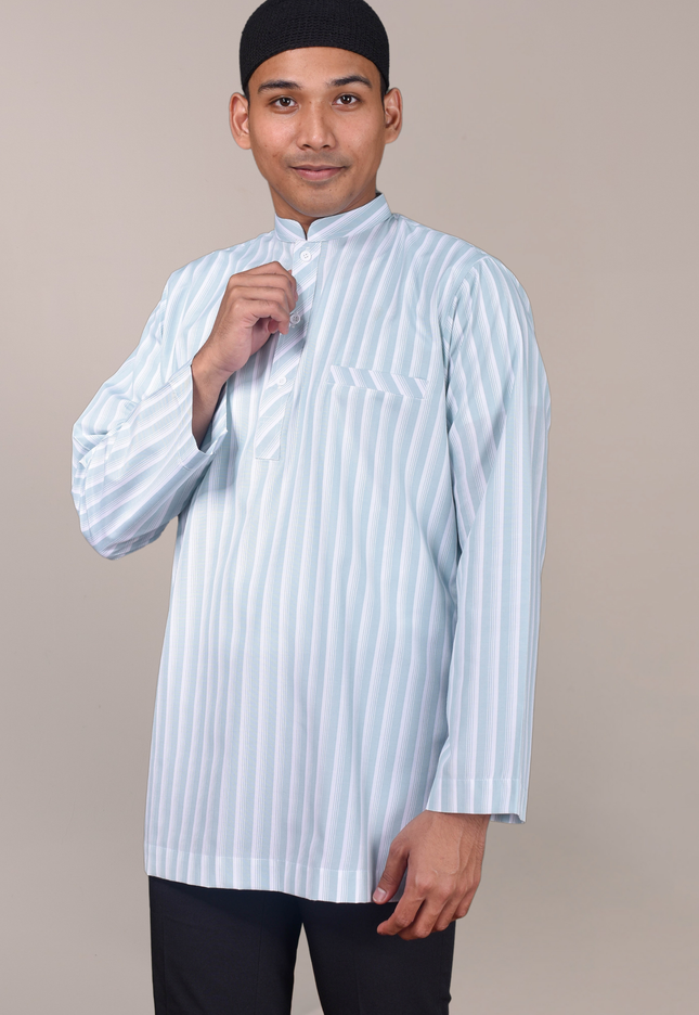 Faraza Zahra Kurta Safwan in Turqoise