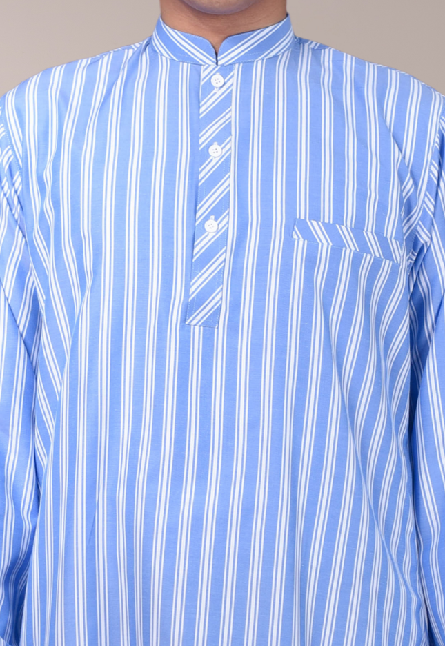 Faraza Zahra Kurta Safwan in Blue