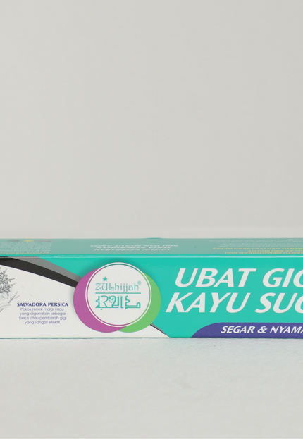 Faraza Zahra X Zulhijjah Ubat Gigi Kayu Sugi