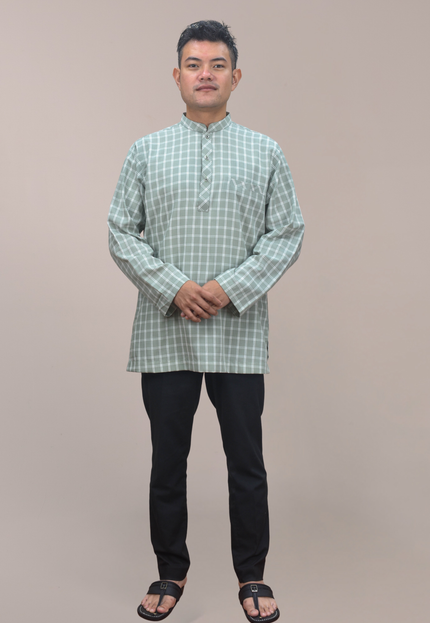 Faraza Zahra Kurta - Bahaman in Mint