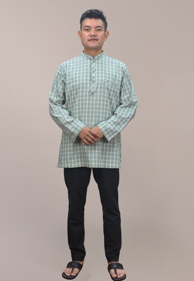 Faraza Zahra Kurta - Bahaman in Mint