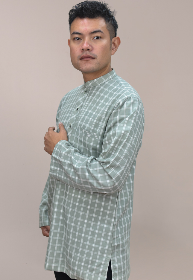 Faraza Zahra Kurta - Bahaman in Mint