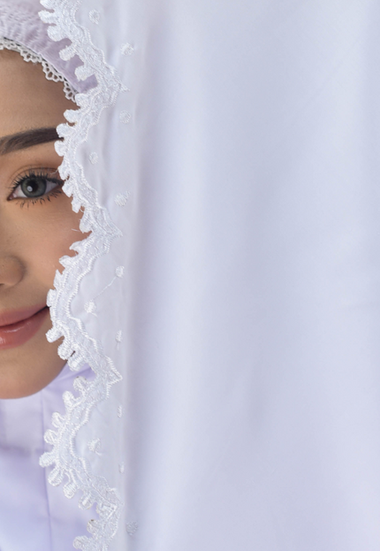 Faraza Zahra Mini Telekung Aisyah - Lembut, Selesa dan Praktikal