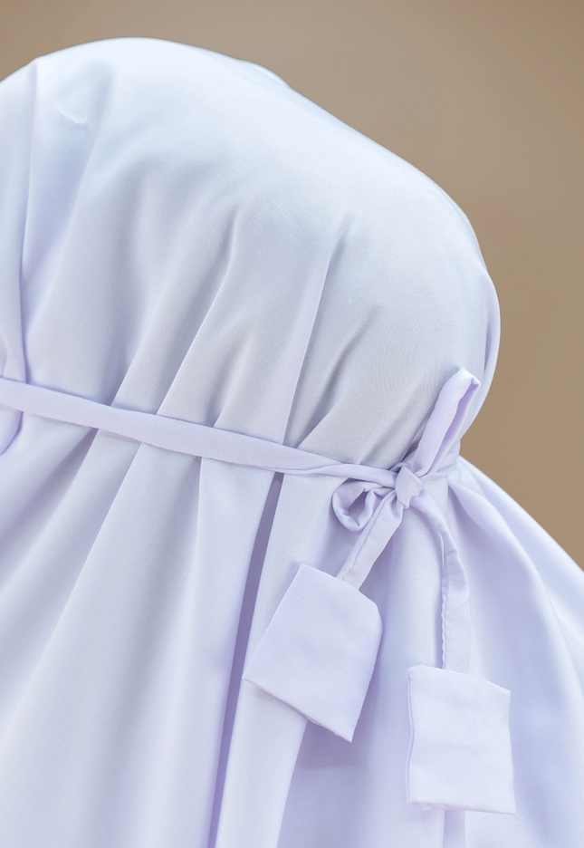 Faraza Zahra Mini Telekung Aisyah - Lembut, Selesa dan Praktikal