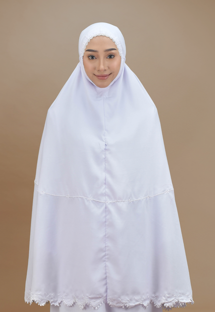 Faraza Zahra Mini Telekung Aisyah - Lembut, Selesa dan Praktikal