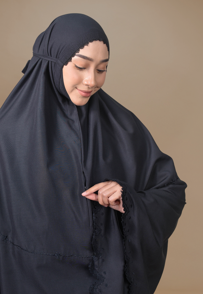 Faraza Zahra Mini Telekung Aisyah - Lembut, Selesa dan Praktikal